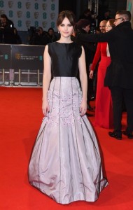 Felicity Jones in Dior Couture