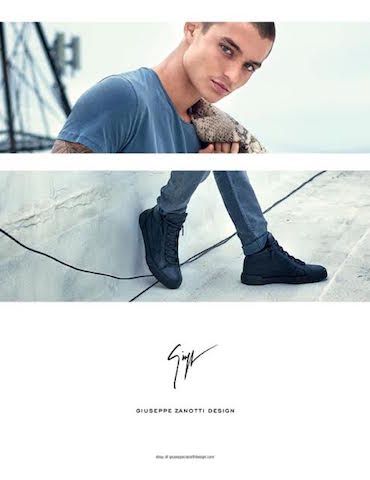 giuseppe zanotti design spring campaign